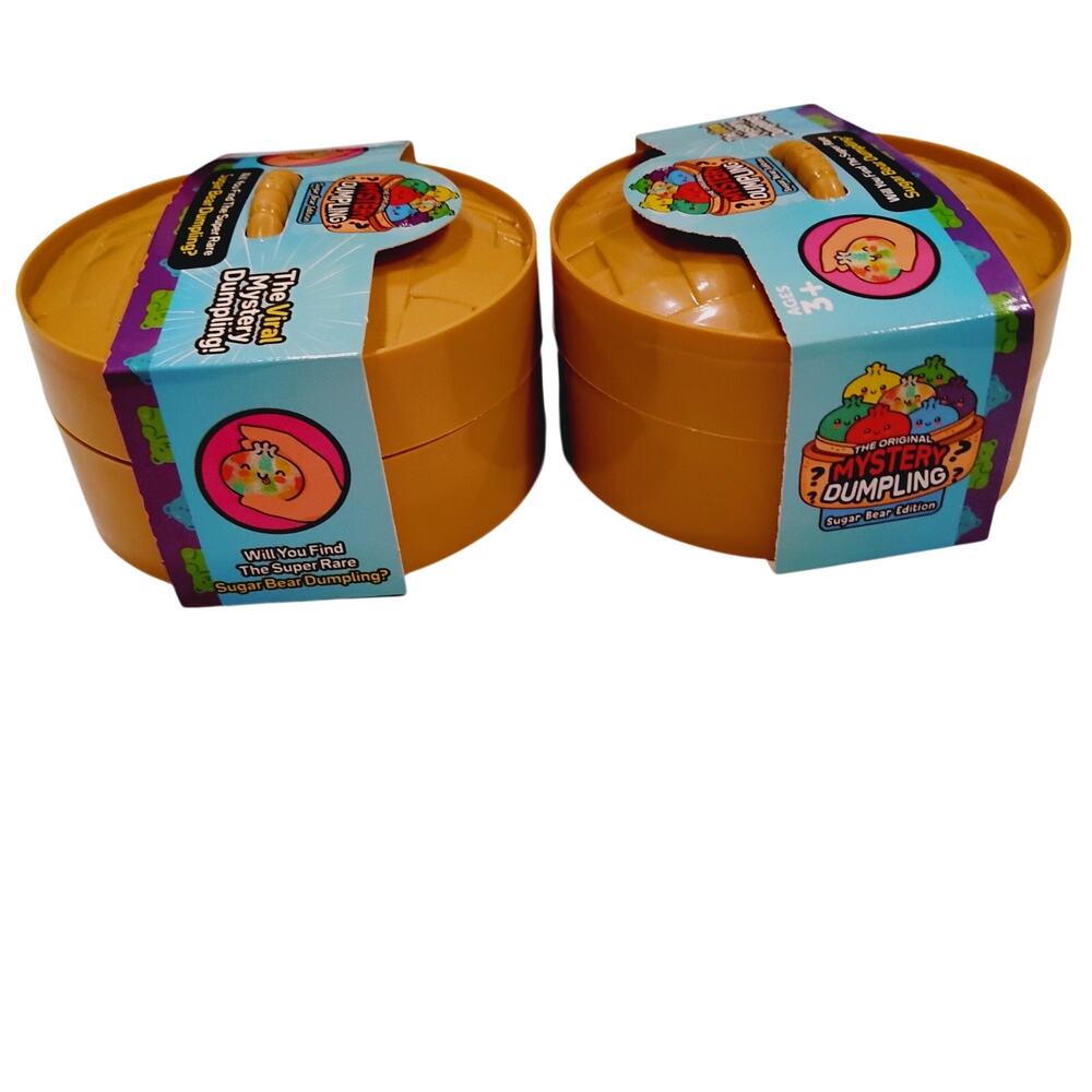 NWT The Original Viral Mystery Dumpling Sugar Bear Edition Color Unknown Set